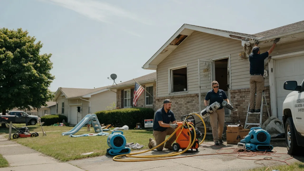 Water Damage Restoration in Muscatine, IA near me